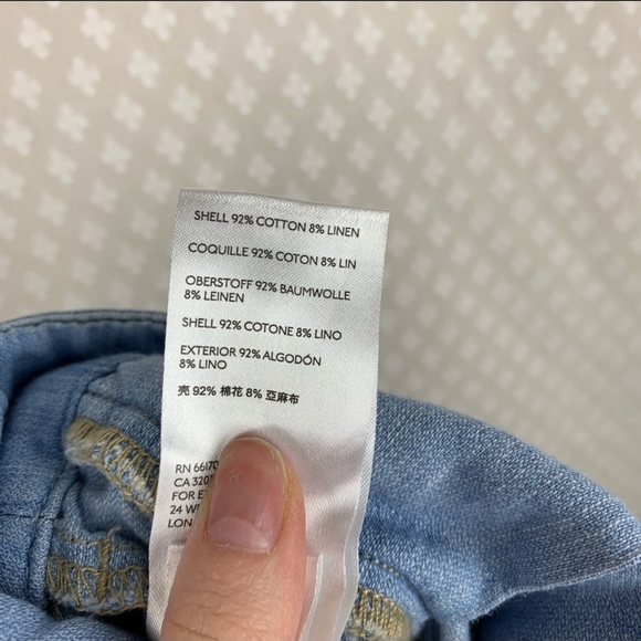 Anthropologie NWT Cotton Linen Wide Leg Pa… - Picture 6 of 6